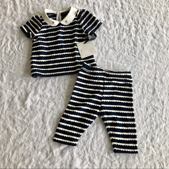 Victoria Beckham for Target Other - 🐝NWT VB for Target Navy Outfit for baby girl 3mo